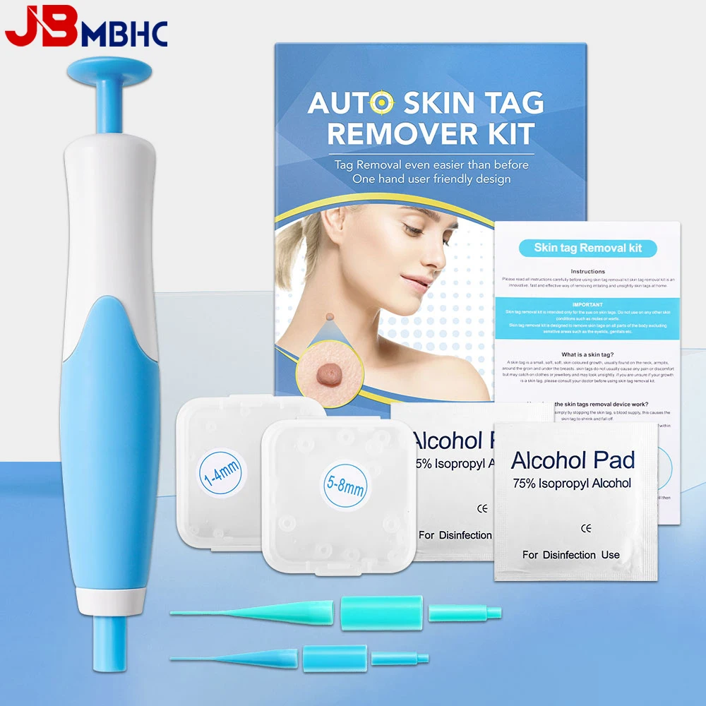 Acne Light Therapy Pen - Auto Skin Tag Removal Tool Kit