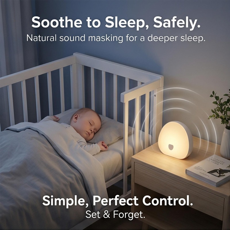 RGB Sleep White Noise Machine  - огляд і ціна White Noise Machine Sleep