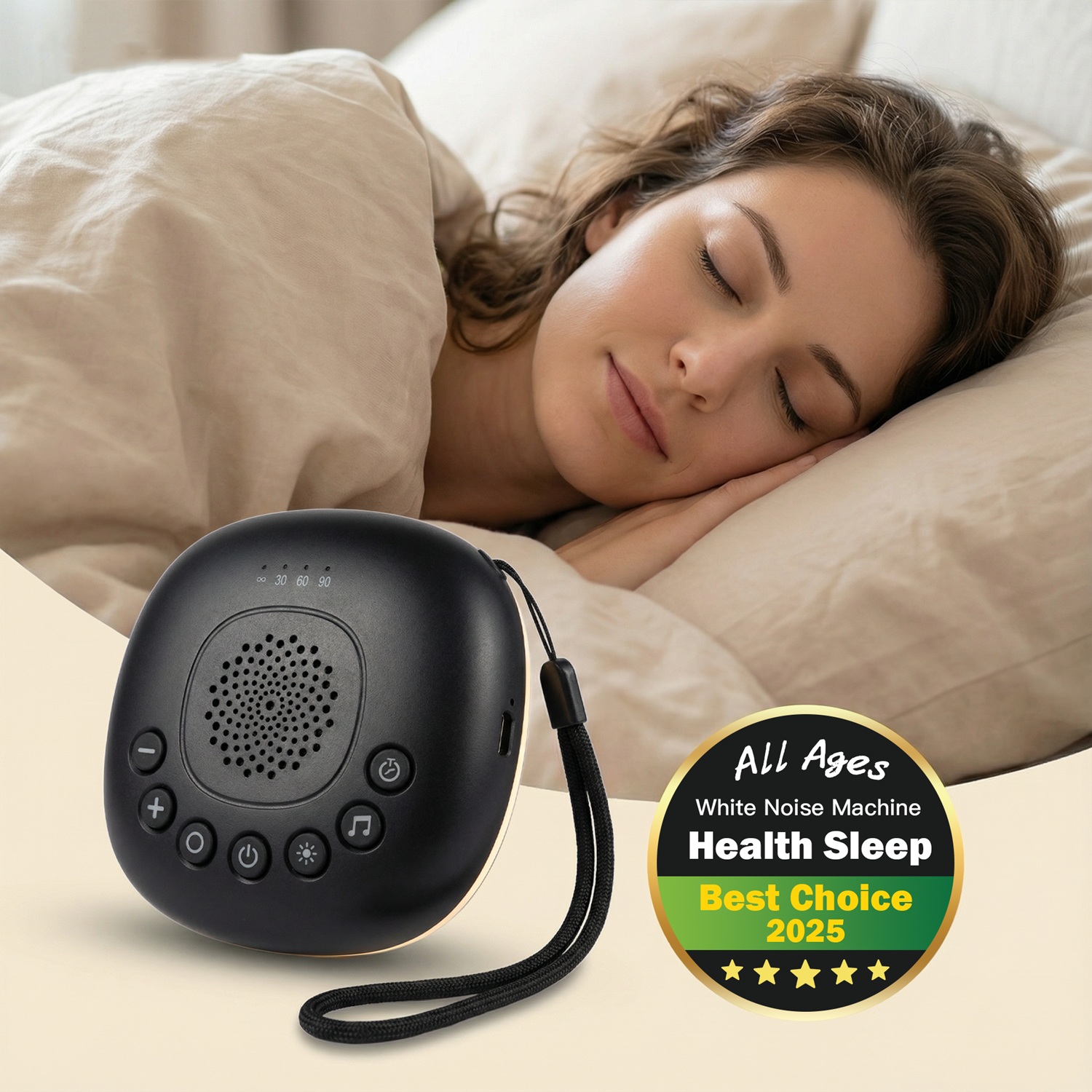 Portable White Noise Machine 2 - огляд і ціна White Noise Machine Sleep