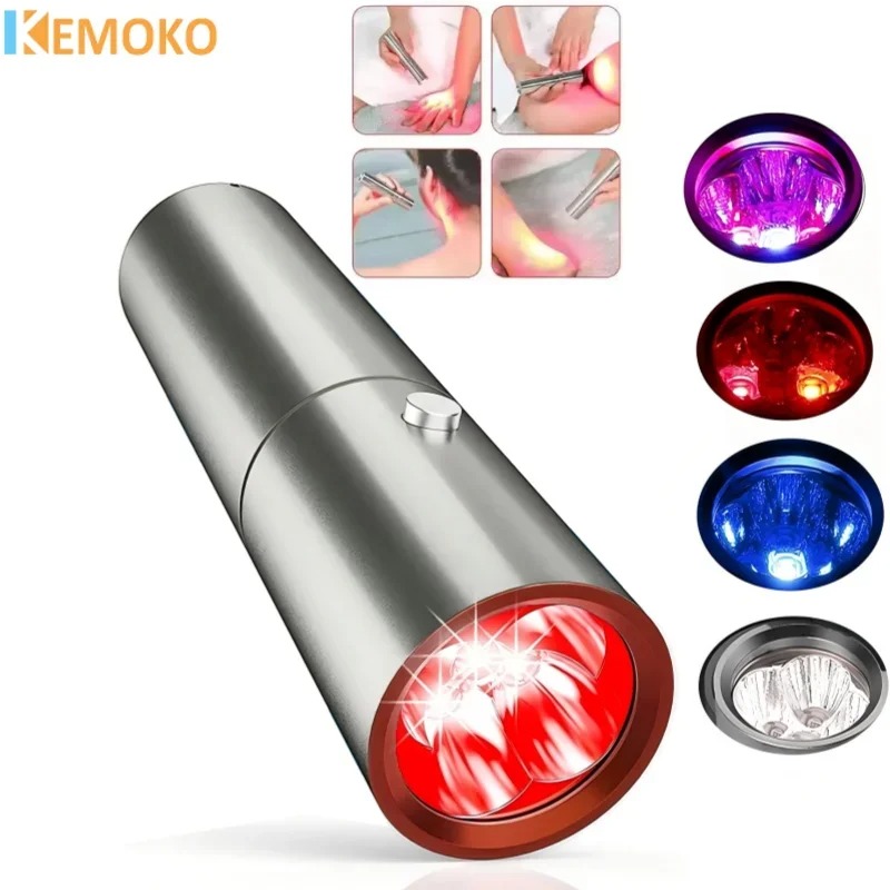 Blue Red Light Therapy Device  - огляд і ціна Acne Light Therapy Pen