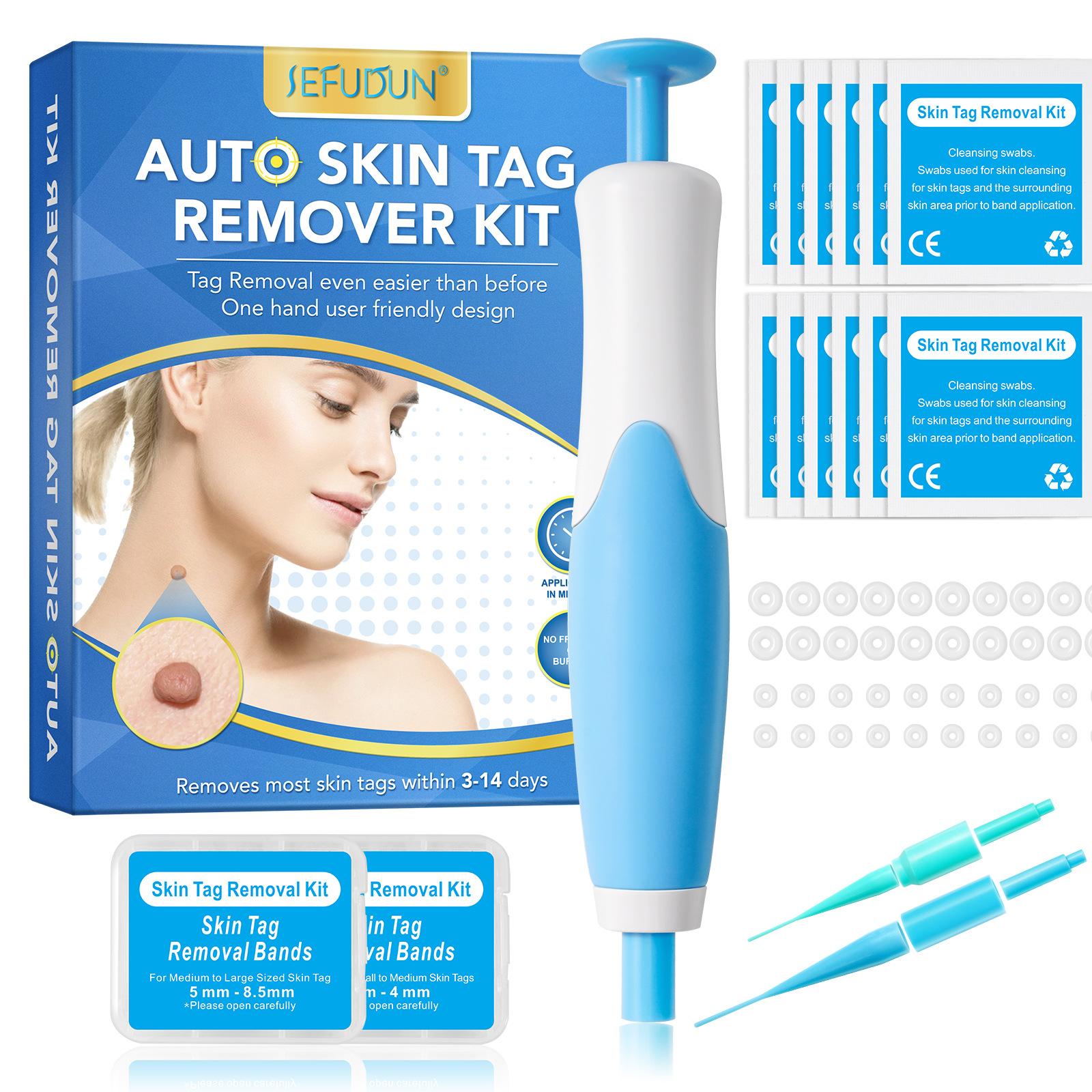 2-IN-1 Auto Skin Tag Removal T - огляд і ціна Acne Light Therapy Pen
