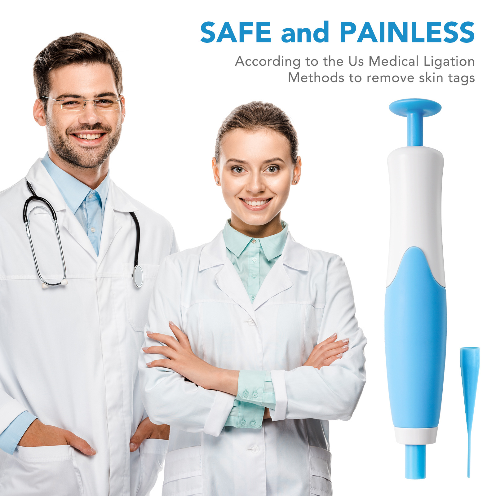 2-IN-1 Auto Skin Tag Removal T - огляд і ціна Acne Light Therapy Pen