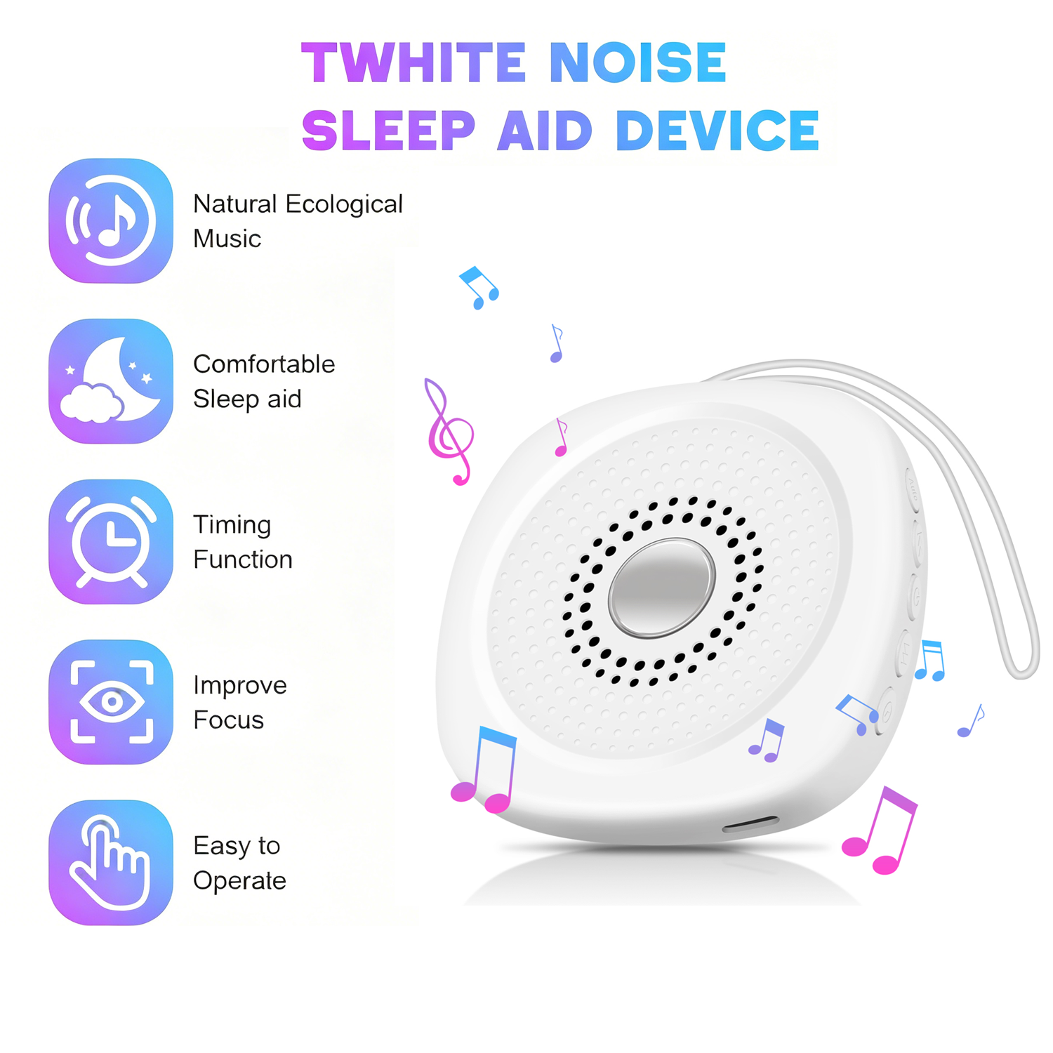 White Noise Sound Machine with - огляд і ціна White Noise Machine Sleep