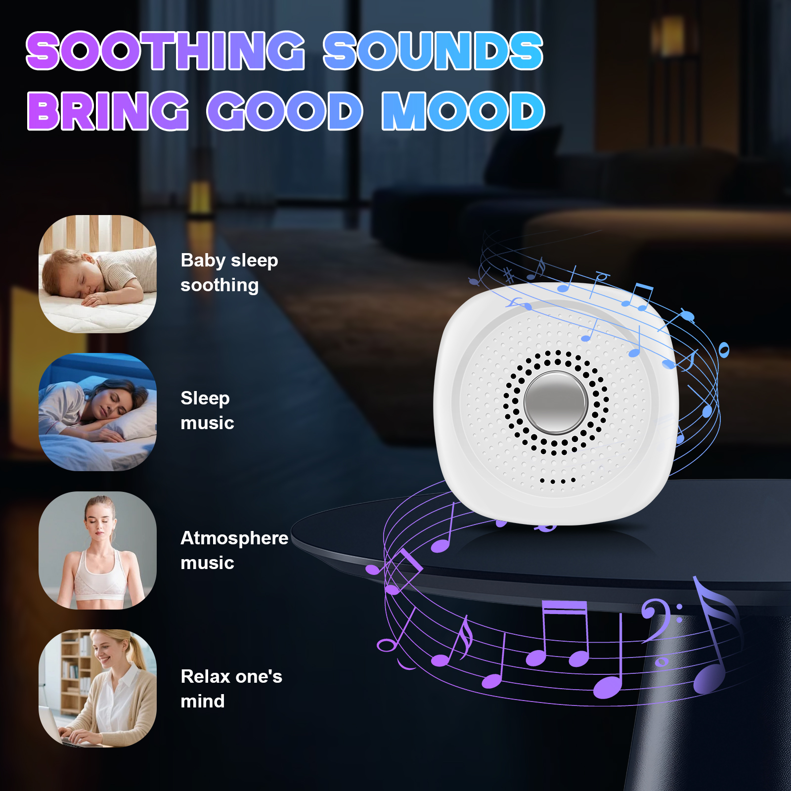 White Noise Sound Machine with - огляд і ціна White Noise Machine Sleep