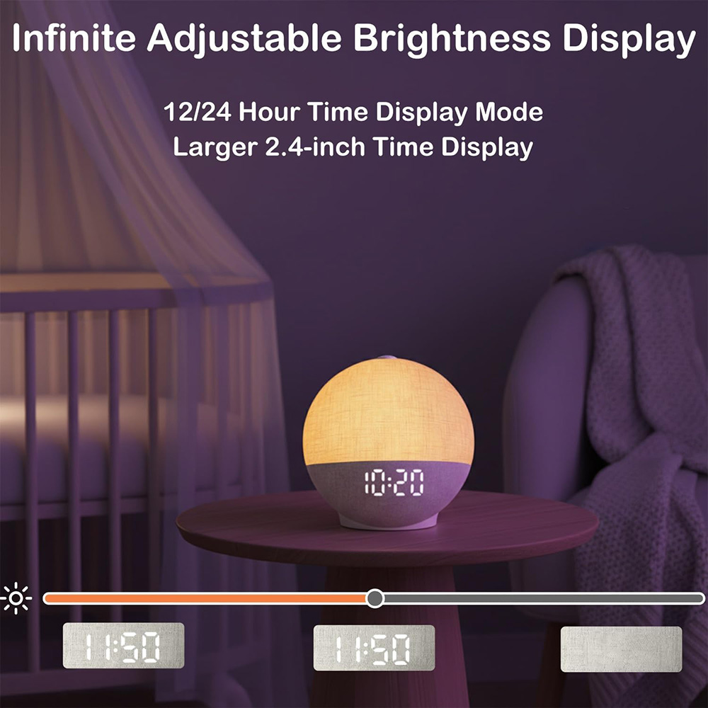 Wake Up Light Sunrise Alarm Cl - огляд і ціна White Noise Machine Sleep