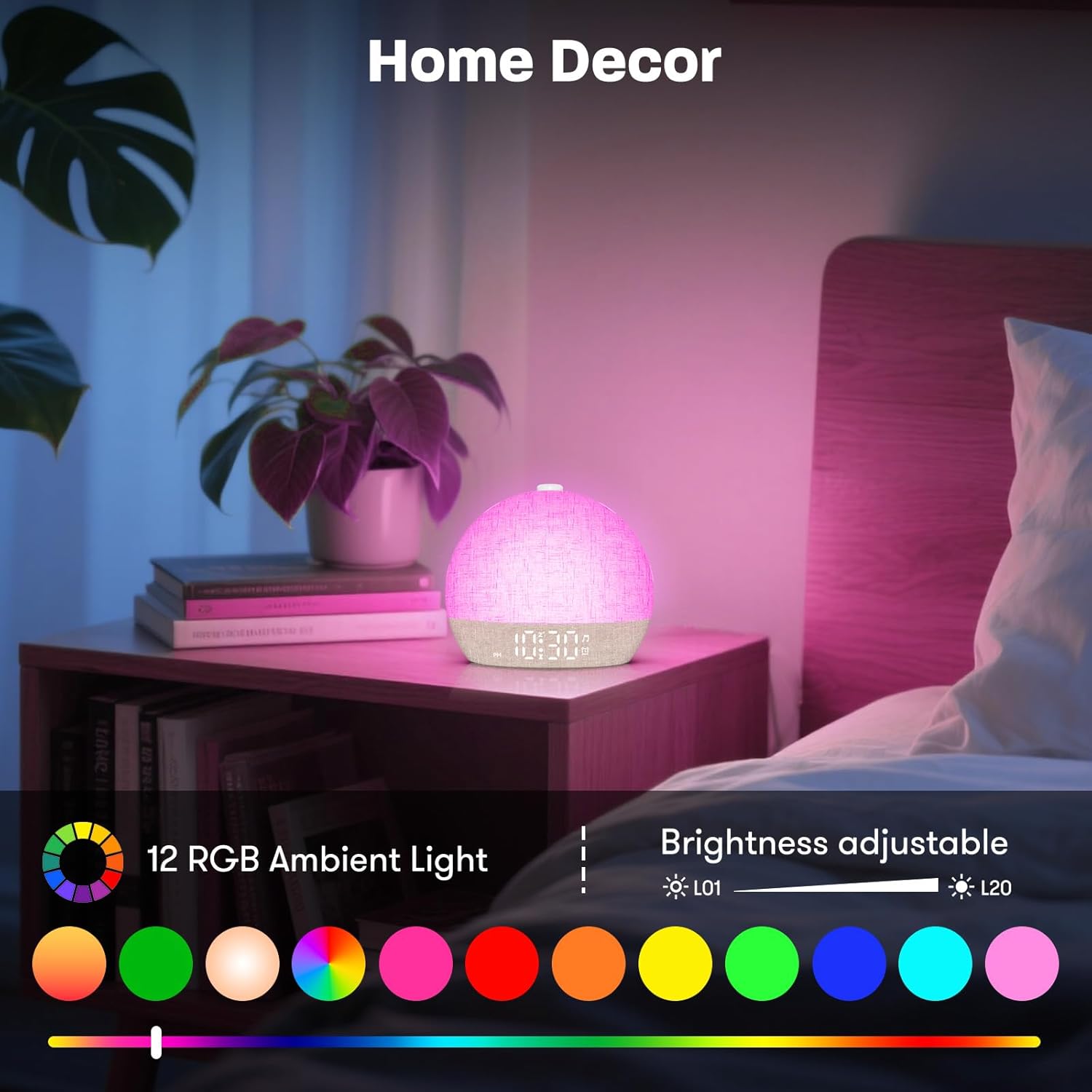Wake Up Light Sunrise Alarm Cl - огляд і ціна White Noise Machine Sleep
